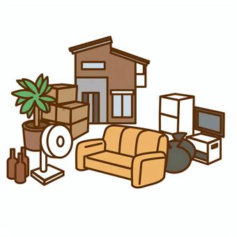 遺品整理 いくらかかった？