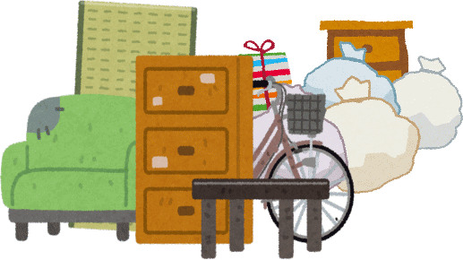 引っ越し時に不用品処分を行うメリットや3つの方法、費用の目安まとめ。
